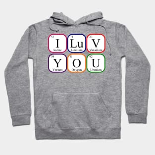 Chemistry Teacher Valentines day Hoodie